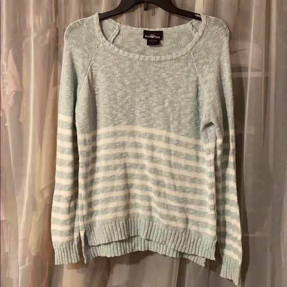 Light Stripped Crew Sweater - Picture 1 of 4